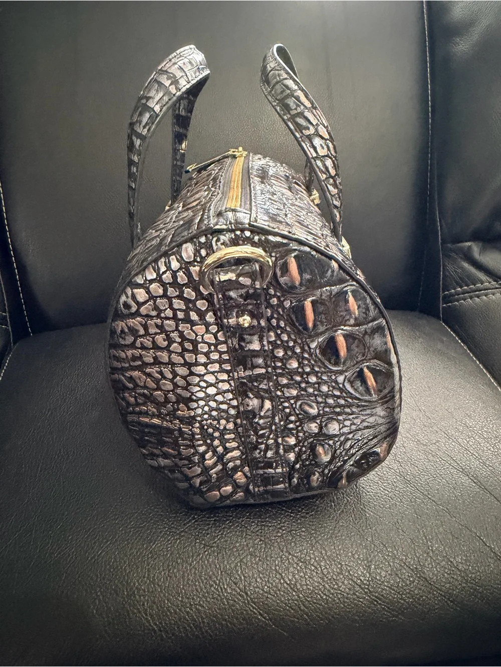 Brahmin Claire Barrel Satchel